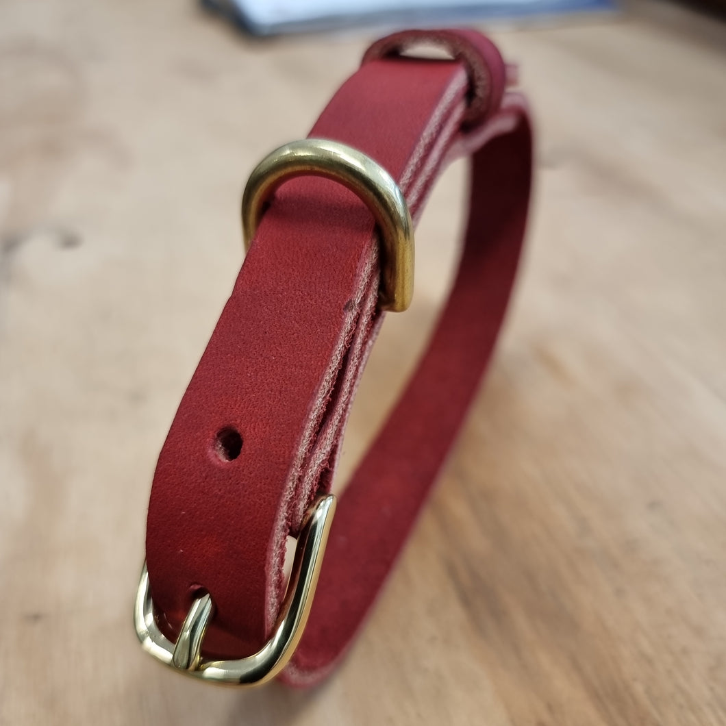 Redhide Dog Collar